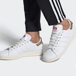 Adidas Stan Smith Leopard Print Heel Size 11